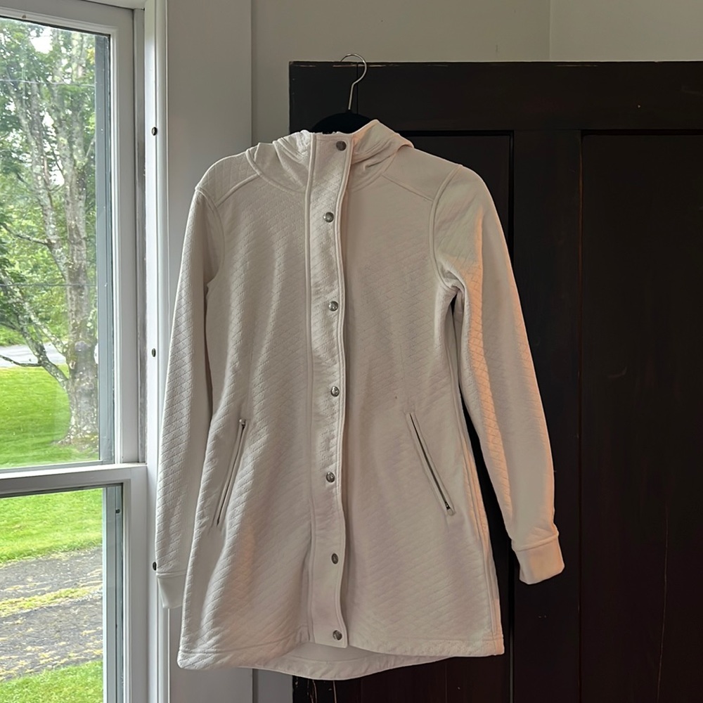 The North Face cream colored jacket size small